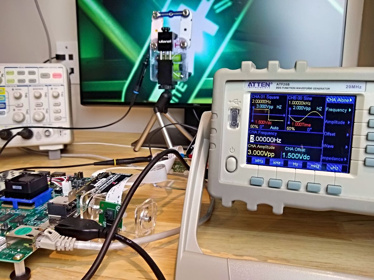 Benchmarking NLP-Smartvision, the signal generator