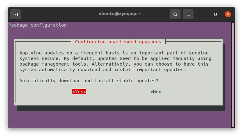 Disable unattended-upgrades