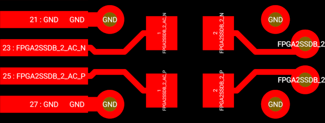 Gen3 FR4 bypass capacitors