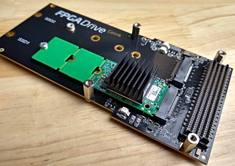 Hailo-8 and FPGA Drive FMC Gen4