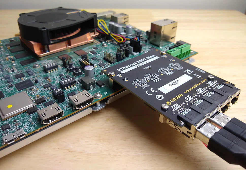 Ethernet FMC Max with VEK280