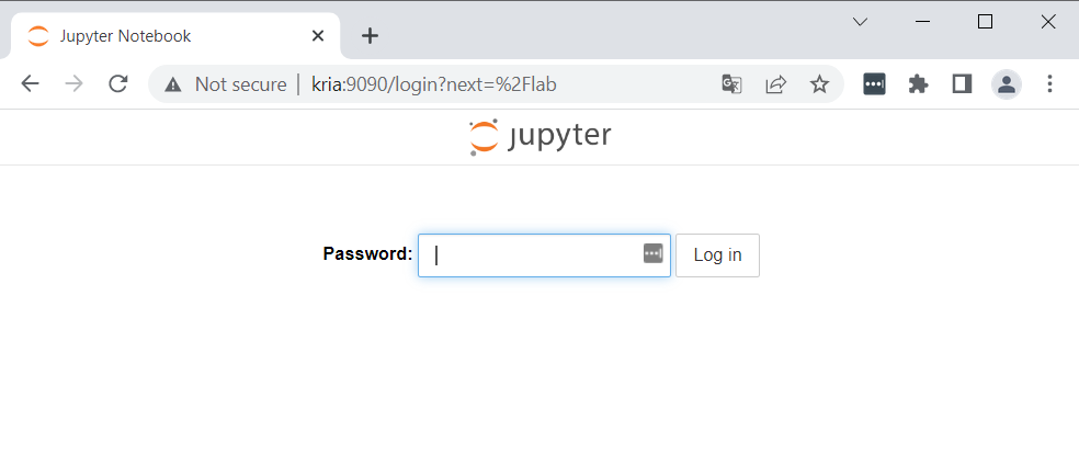 Jupyter notebooks on Kria