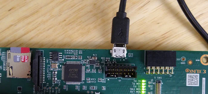 USB-UART on Kria